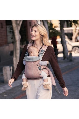 BabyBjörn Harmony 3D 3.2-15 kg Kapasiteli Oturaklı Her Yöne Kanguru Pembe