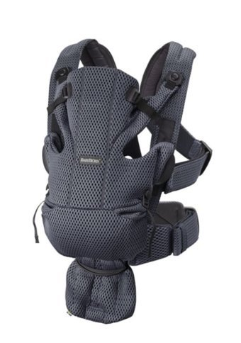 BabyBjörn Move 3D Mesh Move 3.5-12 kg Kapasiteli Oturaklı Her Yöne Kanguru Gri