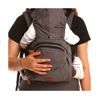 Jusso Ergo Mom 4-15 kg Kapasiteli Yenidoğan Kanguru Füme