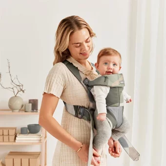 BabyBjörn Mini 3D 3.2-11 kg Kapasiteli Oturaklı Her Yöne Kanguru Çok Renkli