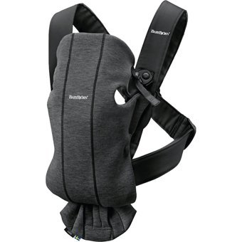 BabyBjörn Mini 3D 3.2-11 kg Kapasiteli Oturaklı Her Yöne Kanguru Koyu Gri