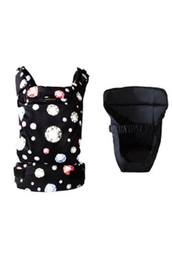 Mamadusbaby Premium Crystal 0-20 kg Kapasiteli Her Yöne Yenidoğan Kanguru Siyah