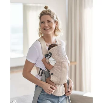 BabyBjörn Mini 3.2-11 kg Kapasiteli Oturaklı Her Yöne Kanguru Bej