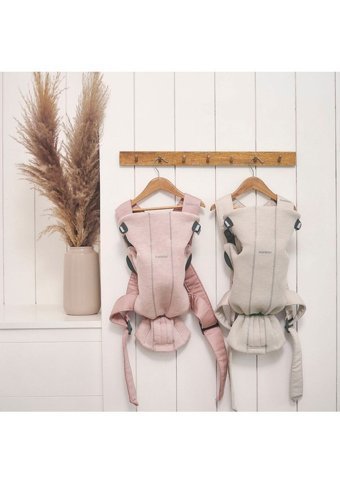 BabyBjörn Mini 3D Cotton 3.2-11 kg Kapasiteli Oturaklı Her Yöne Kanguru Pembe