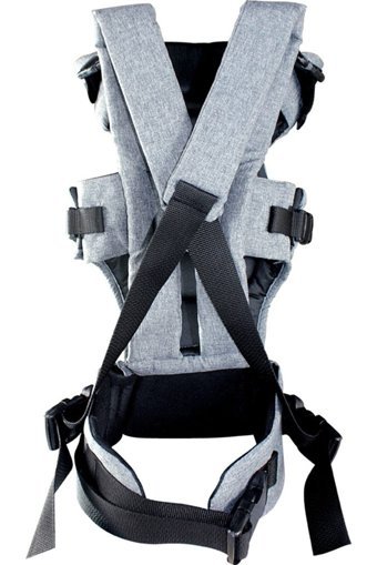 Molmini Plus 0-12 kg Kapasiteli Oturaklı Her Yöne Yenidoğan Kanguru Gri