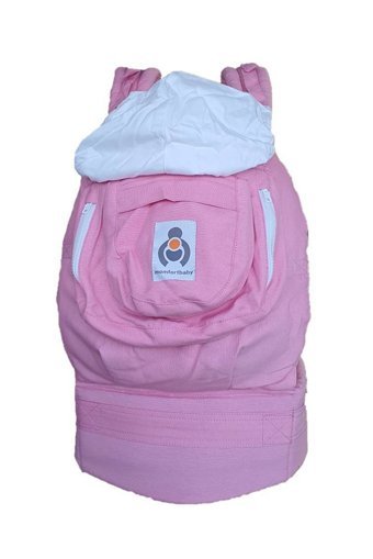 Momfort Baby Mom1007 7-20 kg Kapasiteli Oturaklı Her Yöne Kanguru Pembe