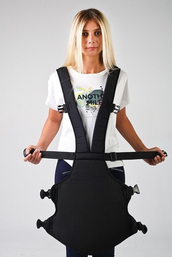 Hanbebe HNK302 15 kg Kapasiteli Oturaklı Kanguru Siyah-Sarı