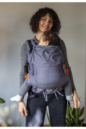 Huggyberry Toddler 3-20 kg Kapasiteli Yenidoğan Kanguru Antrasit