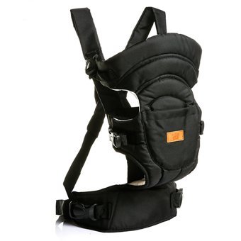 Baby Plus Class 4-12 kg Kapasiteli Oturaklı Kanguru Siyah