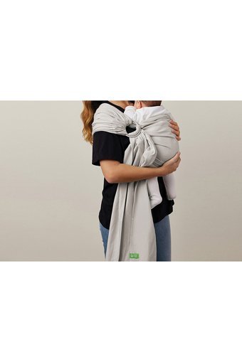 Pure Carrier Ring Sling 16 kg Kapasiteli Her Yöne Yenidoğan Kanguru Gri