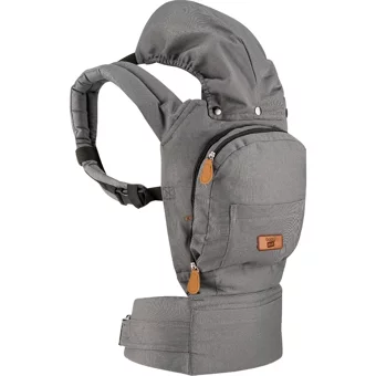 Baby Plus Discovery 3.5-12 kg Kapasiteli Oturaklı Her Yöne Kanguru Gri