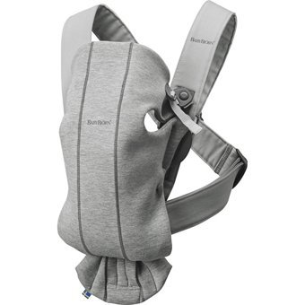 BabyBjörn Mini 3D 3.2-11 kg Kapasiteli Oturaklı Her Yöne Kanguru Açık Gri