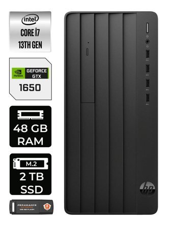 HP Pro Tower 290 G9 8T2X2ES Harici GeForce GTX 1650 Intel Core i7 13700 48 GB Ram 2 TB SSD Tower Windows 11 Pro Masaüstü Bilgisayar + PER4 BELLEK