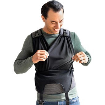 Moby High Rise 3-12 kg Kapasiteli Her Yöne Yenidoğan Kanguru Gri