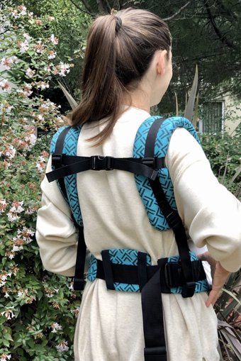 Lufasling Civra 3.5-15 kg Kapasiteli Her Yöne Yenidoğan Kanguru Turkuaz