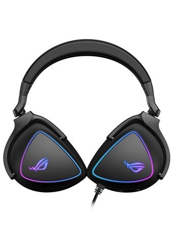 Asus ROG Delta S Type C Gürültü Önleyici Mikrofonlu Kablolu Oyuncu Kulak Üstü Kulaklık Siyah