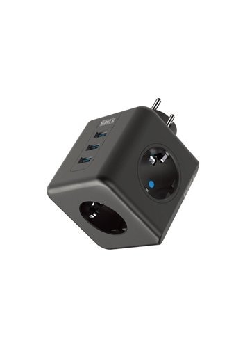 Bood Sp33 3'lü Soket 3'lü USB Kablosuz Tekli 2500 J Akım Korumalı Priz