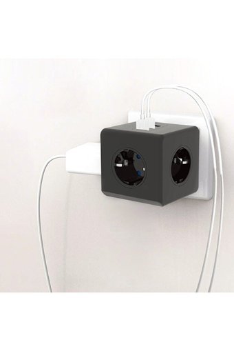 Bood Sp33 3'lü Soket 3'lü USB Kablosuz Tekli 2500 J Akım Korumalı Priz