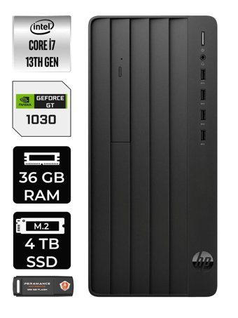 HP Pro Tower 290 G9 8T2X2ES Harici GeForce RTX 3060 Ti Intel Core i7 13700 36 GB Ram 4 TB SSD Tower FreeDos Masaüstü Bilgisayar + PER4 BELLEK