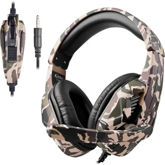 Kubite T-173 3.5 mm Gürültü Önleyici Mikrofonlu Kablolu Kulak Üstü Kulaklık Yeşil