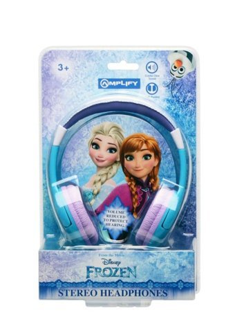 Disney Frozen Karlar Ülkesi Anna Elsa 3.5 mm Kablolu Kulak Üstü Kulaklık Çok Renkli
