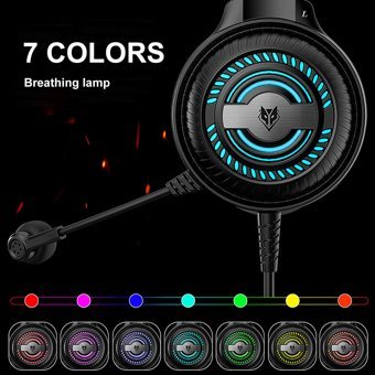 Nubwo N1 PRO 3.5 mm Gürültü Önleyici Mikrofonlu Kablolu Kulak Üstü Kulaklık Siyah