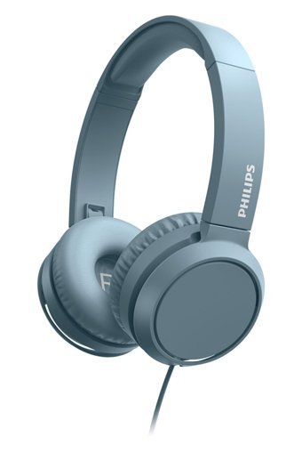 Philips TAH4105BL 3.5 mm Gürültü Önleyici Mikrofonlu Kablolu Kulak Üstü Kulaklık Mavi