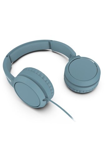 Philips TAH4105BL 3.5 mm Gürültü Önleyici Mikrofonlu Kablolu Kulak Üstü Kulaklık Mavi