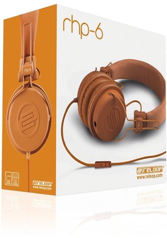 Reloop RHP-6 3.5 mm Kablolu DJ Kulak Üstü Kulaklık Kırmızı