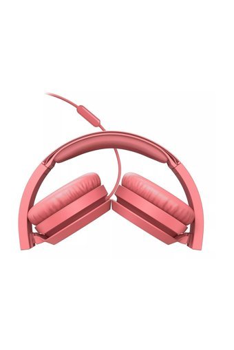 Philips TAH4105RD 3.5 mm Gürültü Önleyici Mikrofonlu Kablolu Kulak Üstü Kulaklık Kırmızı