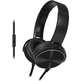 Magicvoice 450AP 3.5 mm Mikrofonlu Kablolu Kulak Üstü Kulaklık Siyah