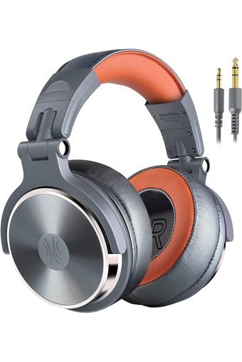 Oneodio PRO50 3.5 mm Mikrofonlu Kablolu DJ Kulak Üstü Kulaklık Kırmızı