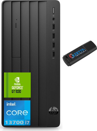 HP 290 Pro G9 V8T2X1ESW26 Harici GeForce GT 1030 Intel Core i7 13700 8 GB Ram 512 GB SSD Tower Windows 11 Pro Masaüstü Bilgisayar