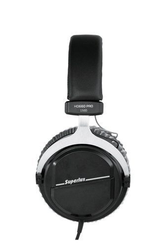 Superlux HD660 3.5 mm Kablolu Kulak Üstü Kulaklık Siyah