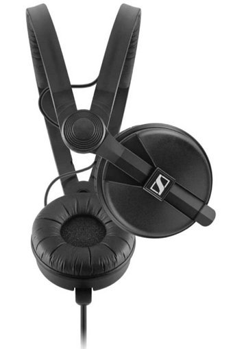 Sennheiser HD 25 3.5 mm Mikrofonlu Kablolu Kulak Üstü Kulaklık Siyah