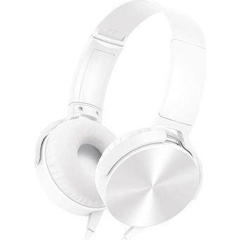 Kensa KB-310 3.5 mm Mikrofonlu Kablolu Kulak Üstü Kulaklık Beyaz