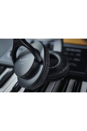 Roland RH-5 3.5 mm Mikrofonlu Kablolu Kulak Üstü Kulaklık Siyah