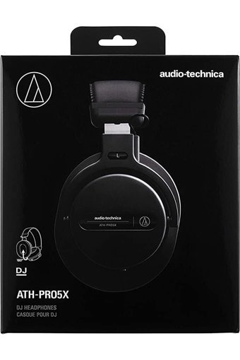 Audio Technica ATH-PRO5X Bluetooth Gürültü Önleyici Mikrofonlu Kablolu DJ Kulak Üstü Kulaklık Siyah