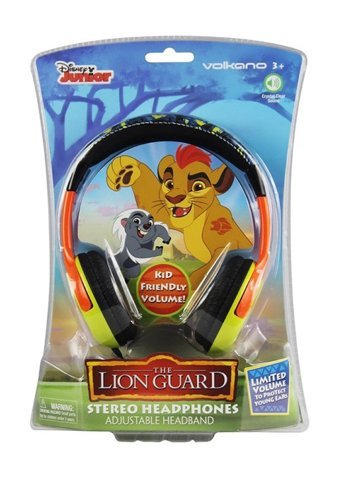 Disney Aslan Koruyucular Lion Guard 3.5 mm Kablolu Kulak Üstü Kulaklık Çok Renkli