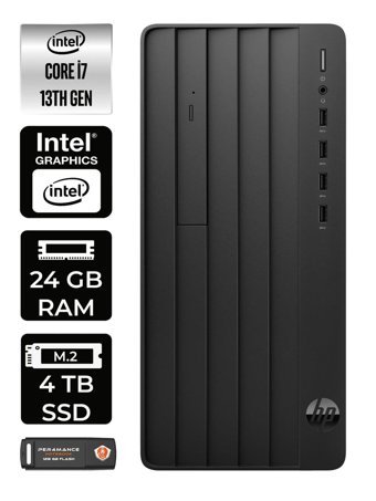 HP Pro Tower 290 G9 8T2X2ES Dahili Intel UHD Graphics Intel Core i7 13700 24 GB Ram 4 TB SSD Tower Windows 11 Pro Masaüstü Bilgisayar + PER4 BELLEK