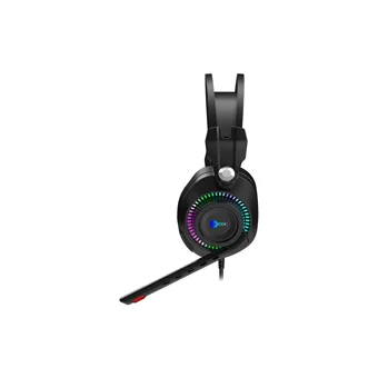 Lenovo Lecoo HT405 3.5 mm Gürültü Önleyici Mikrofonlu Kablolu Oyuncu Kulak Üstü Kulaklık Siyah