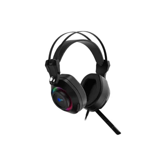 Lenovo Lecoo HT405 3.5 mm Gürültü Önleyici Mikrofonlu Kablolu Oyuncu Kulak Üstü Kulaklık Siyah
