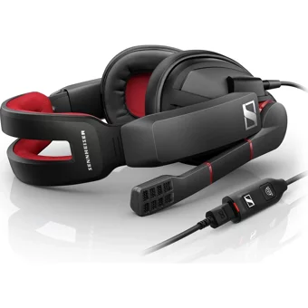 Sennheiser GSP 350 Micro USB Gürültü Önleyici Mikrofonlu Kablolu Kulak Üstü Kulaklık Siyah