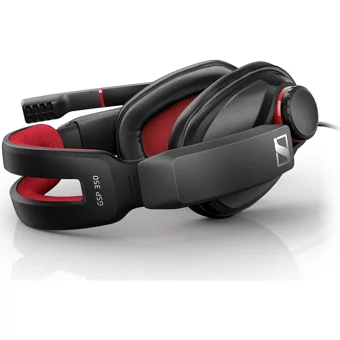 Sennheiser GSP 350 Micro USB Gürültü Önleyici Mikrofonlu Kablolu Kulak Üstü Kulaklık Siyah