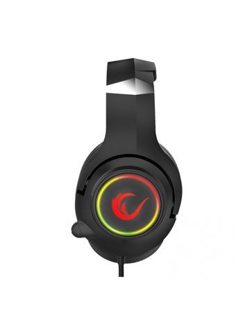 Rampage RM-K68 SCORPY Micro USB Gürültü Önleyici Mikrofonlu Kablolu Oyuncu Kulak Üstü Kulaklık Siyah