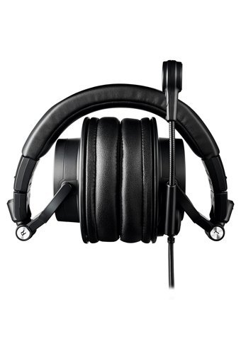 Audio Technica ATH-M50XSTS XLR 3.5 mm Mikrofonlu Kablolu Stüdyo Kulak Üstü Kulaklık Siyah