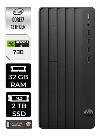 HP Pro Tower 290 G9 8T2X2ES Harici GeForce GT 730 4 GB Intel Core i7 13700 32 GB Ram 2 TB SSD Tower FreeDos Masaüstü Bilgisayar + PER4 BELLEK