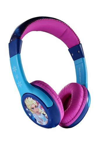 Disney Frozen Karlar Ülkesi Anna Elsa Olaf 3.5 mm Kablolu Kulak Üstü Kulaklık Çok Renkli