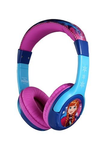 Disney Frozen Karlar Ülkesi Anna Elsa Olaf 3.5 mm Kablolu Kulak Üstü Kulaklık Çok Renkli