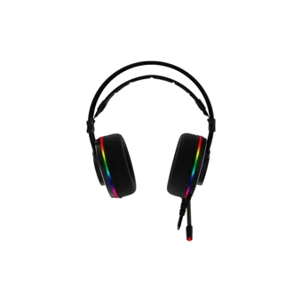 Gametech STRONG PRO USB Type A Gürültü Önleyici Mikrofonlu Kablolu Oyuncu Kulak Üstü Kulaklık Siyah